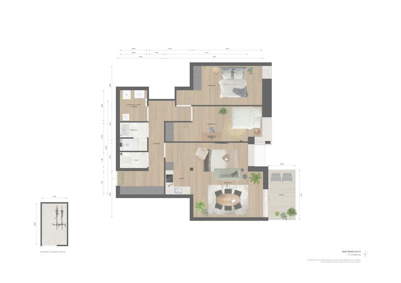 Appartement te huur in Nieuwegein – Wattbaan – foto 1