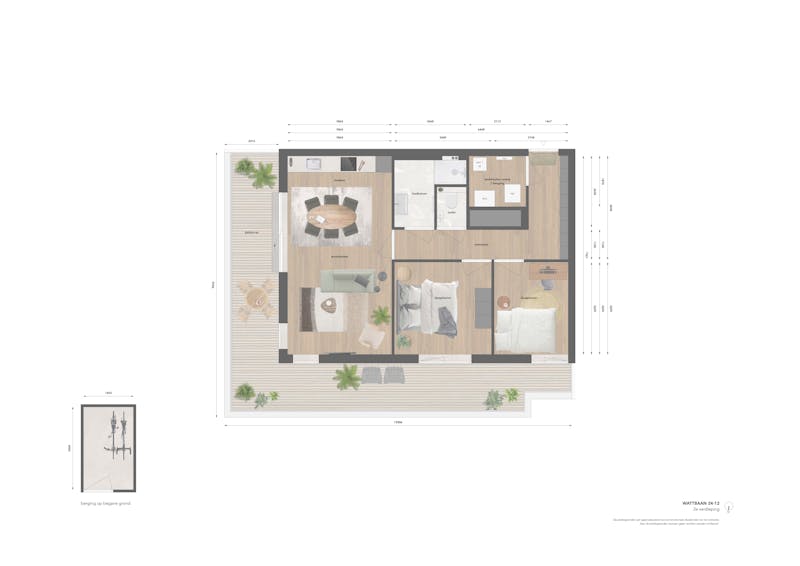 Appartement te huur in Nieuwegein – Wattbaan – foto 1