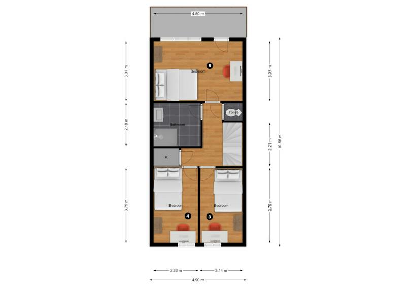 Kamer te huur in Rotterdam – Friesestraat – foto 4