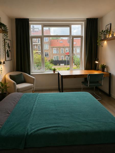 Kamer te huur in Rotterdam – Bernardus Gewinstraat – foto 1