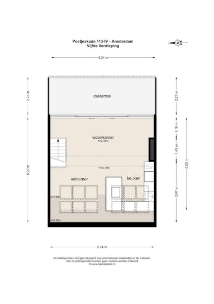 appartement te huur in Amsterdam