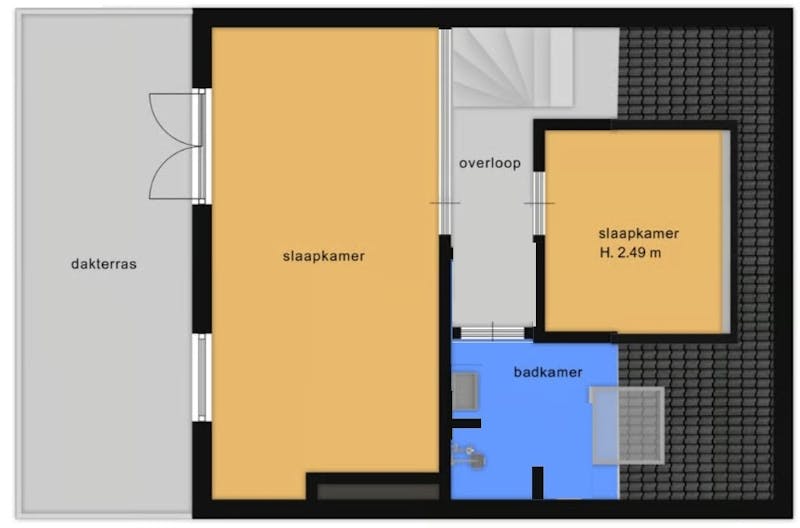 Appartement te huur in Amsterdam – Joris van Andringastraat – foto 2