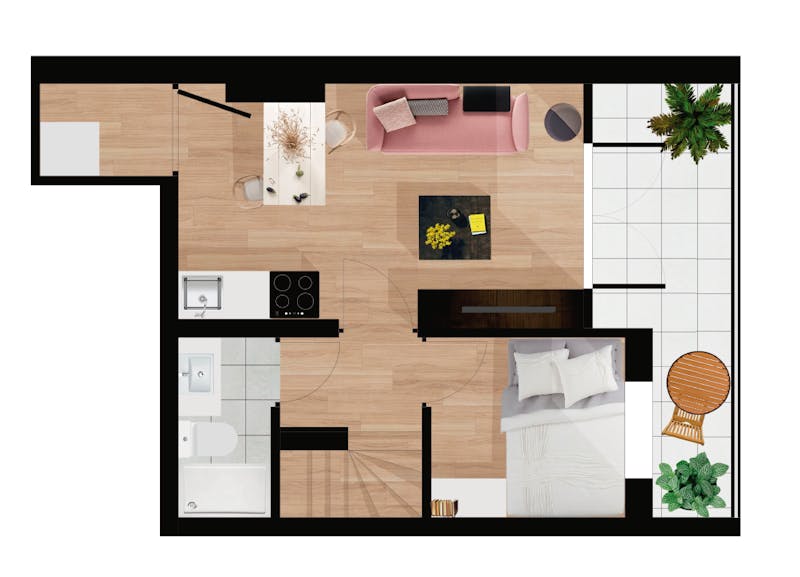 Appartement te huur in Rotterdam – Noorderhavenkade – foto 1