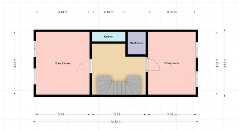 Kamer te huur in Rotterdam – Grote Visserijstraat – foto 1