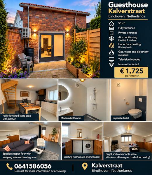 Appartement te huur in Eindhoven – Kalverstraat – foto 1